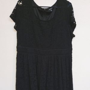 Torrid Black Lace Dress
